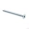 Prime-Line Sheet Metal Screw, Self-Tap, Flat Head, Phillip Drive No. 10 X 2in Zinc Plated Steel 25PK 9017230 - alternate 1